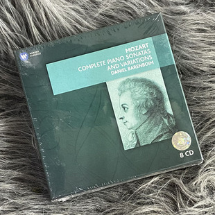 巴伦博伊姆 现货正版 70445428 8CD 古典音乐 莫扎特钢琴奏鸣曲