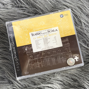 现货正版 威尔第 歌剧 命运之力 3CD唱片 单声道 卡拉斯 46340002