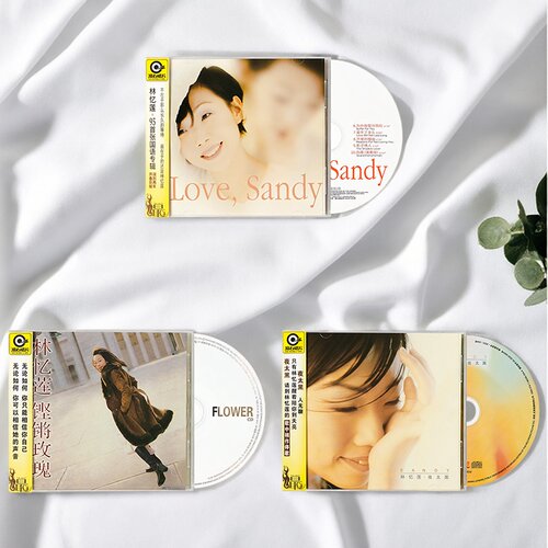 引进版 原装正版 林忆莲 Love, Sandy/铿锵玫瑰/夜太黑 CD唱片