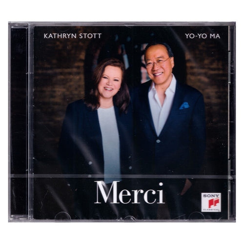原装进口 马友友 YO-YO MA & KATHRYN STOTT - MERCI CD唱片 古典