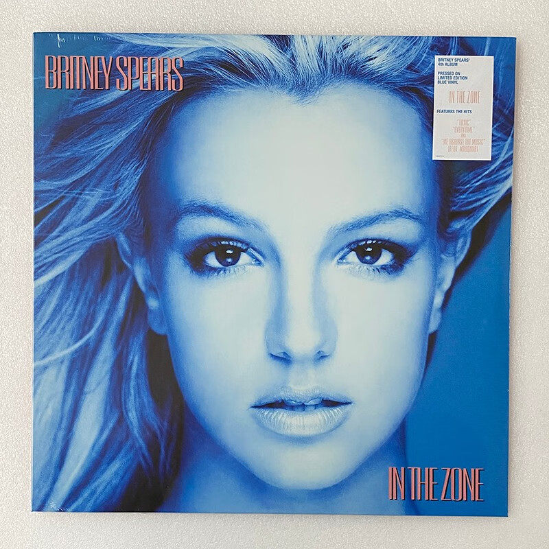 现货正版 布兰妮 britney spears in the zone 蓝胶 lp黑胶唱片