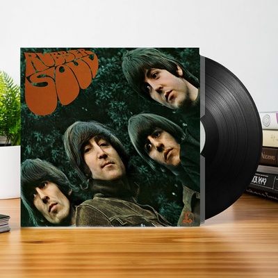 披头士乐队专辑 The Beatles Rubber Soul LP黑胶唱片 甲壳虫乐队