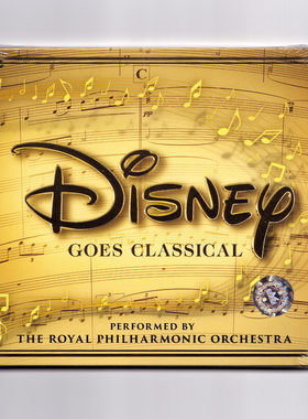 现货正版 Disney Goes Classical 迪士尼经典乐曲CD 皇家爱乐乐团