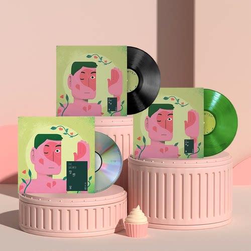 官方正版 方大同新专辑 梦想家 CD/LP黑胶唱片 彩胶 橙月 未来 15