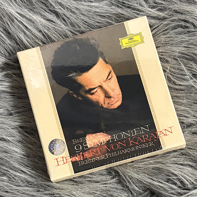 现货正版 贝多芬交响曲全集 5CD+BRA 1963经典版 卡拉扬 4862800
