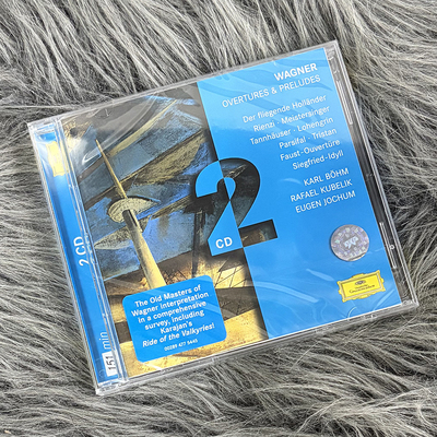 现货 瓦格纳 序曲与前奏曲 2CD唱片4775445 伯姆 库贝利克 卡拉扬