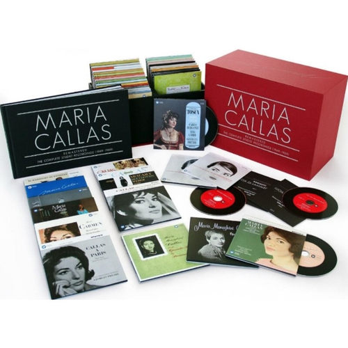 MARIA CALLAS 歌剧女神 卡拉斯 录音室作品大全集1949-1969 70CD