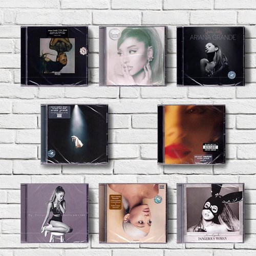 A妹专辑合集 Ariana Grande 爱莉安娜格兰德 CD碟片黑胶唱片周边
