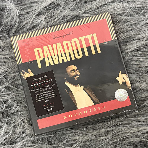 原装进口 帕瓦罗蒂 Luciano Pavarotti -Novanta 4CD唱片 4871410
