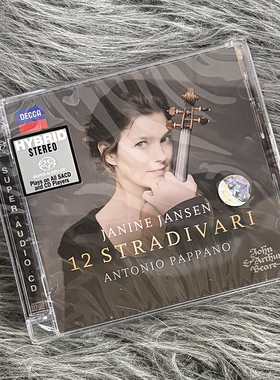JANINE JANSEN 珍妮杨森 小提琴名盘 十二名琴 SACD唱片 4845096