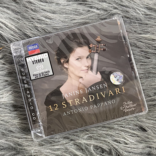 JANINE JANSEN 珍妮杨森 小提琴名盘 十二名琴 SACD唱片 4845096