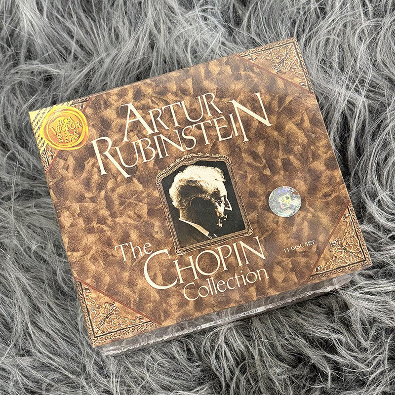 原装进口 肖邦钢琴作品集 11CD唱片 鲁宾斯坦 钢琴曲集 古典音乐