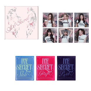IVE专辑 官方正版 迷你4辑 SECRET 小卡拍立得写真集周边 IVE 芙