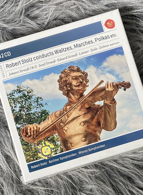 ROBERT STOLZ 罗伯特·斯托尔兹：圆舞曲、进行曲＆波尔卡 12CD