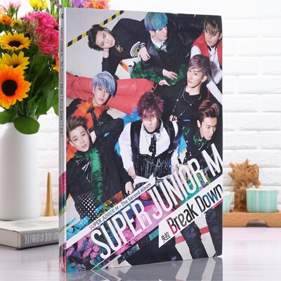 现货正版 Super Junior-M SJ《Break Down 失控》CD唱片+写真集
