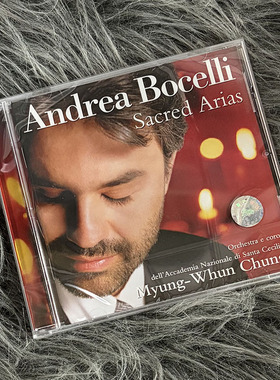 现货正版 安德烈波切利 :Andrea Bocelli SACRED ARIAS CD唱片