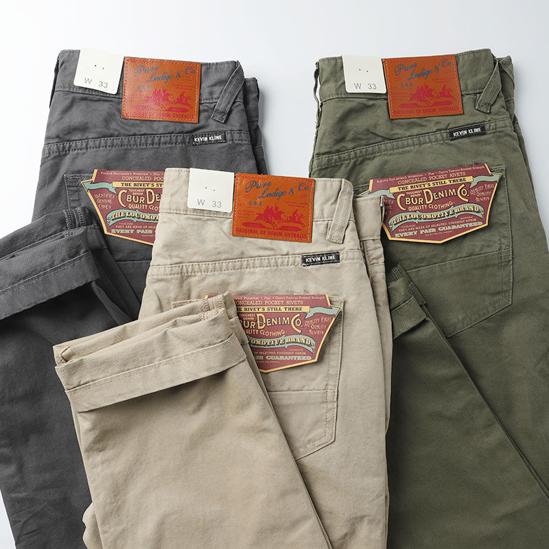 春季美式工装裤chinos休闲长裤