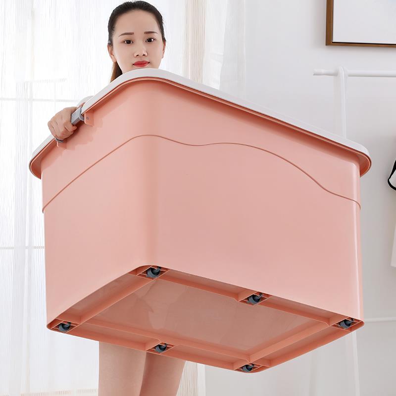 收纳箱 大号塑料 整理箱 滑轮加厚抗压收纳盒储物箱100L250L80L升在类目 收纳整理, 家庭收纳用具, 储物箱, 收纳箱中 - 来自Buy2taobao.com提供专业的淘宝代购服务