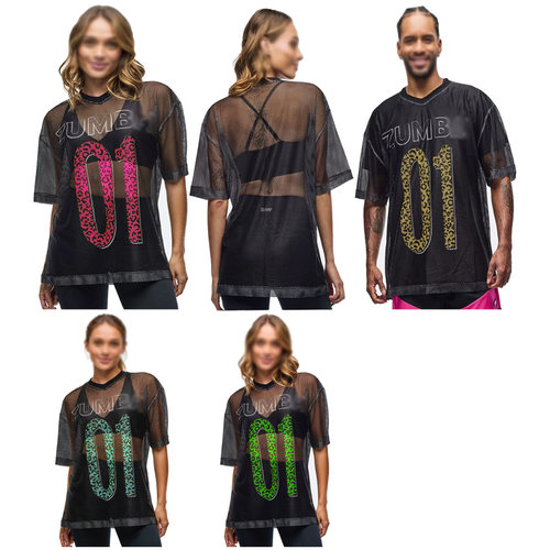 zumba特价宽松短袖t恤男女装