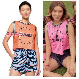 特价活动ZW 瑜伽健身舞蹈服运动宽松大码女装背心 速干透气887