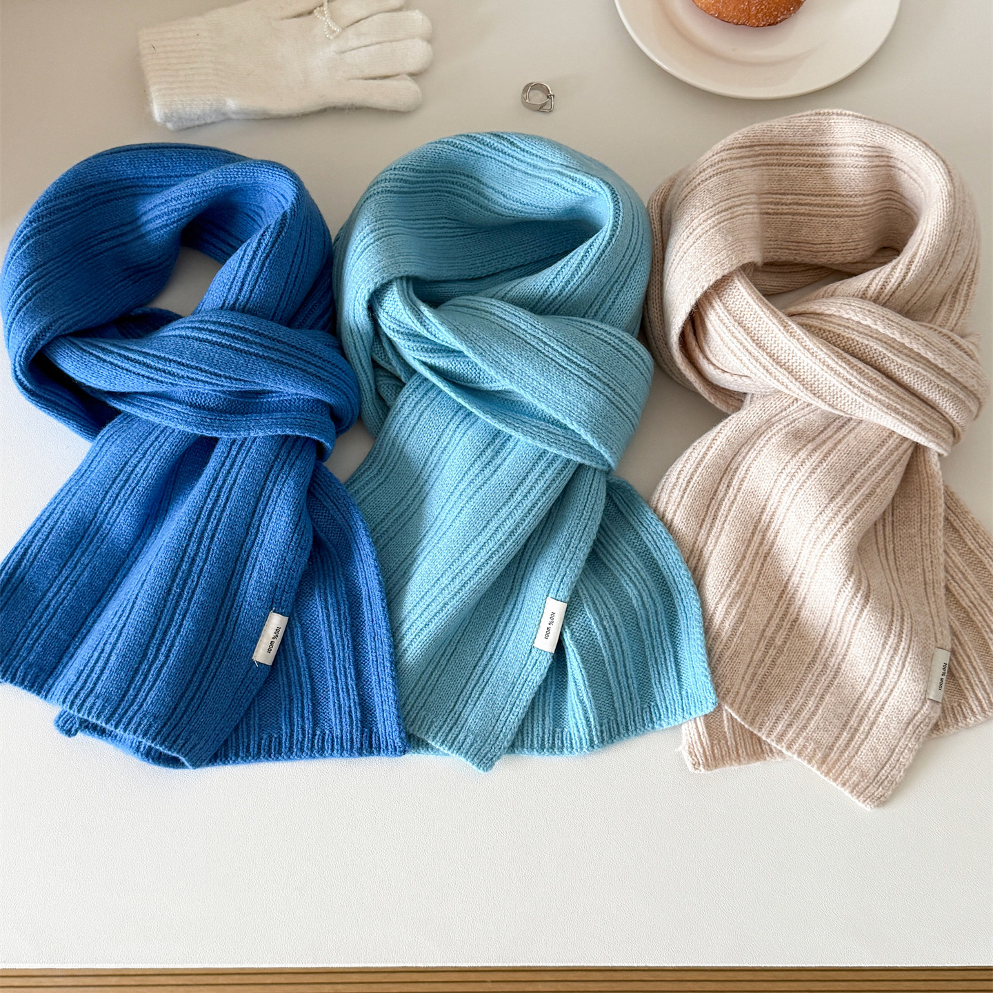 温柔舒适100%纯羊毛精选高品质澳洲羊毛驼色米咖色针织保暖围巾,服饰配件/皮带/帽子/围巾,围巾/丝巾/披肩,淘宝优惠券,粉丝福利购,淘宝优惠卷