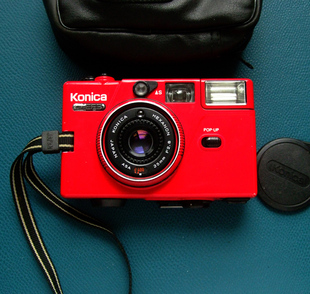 稀有柯尼卡C35EF3  MFD柯尼卡EFJ等定焦135胶片旁轴傻瓜相机
