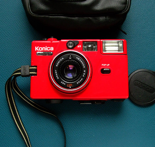 稀有柯尼卡C35EF3  MFD柯尼卡EFJ等定焦135胶片旁轴傻瓜相机