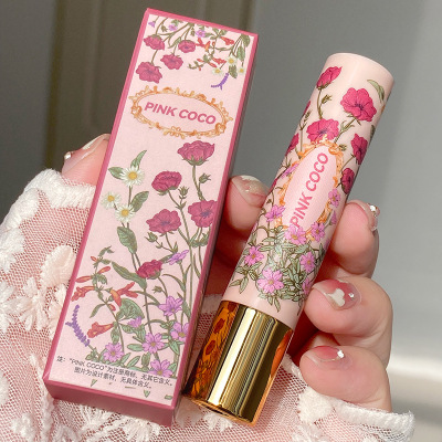 PINK COCO绚丽绮梦丝雾面口红柔雾哑光化妆品甜嫩自然唇泥福利品