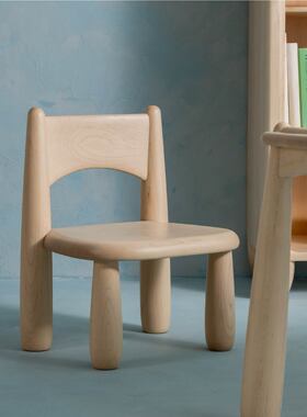 梵几-kids|小矮人椅宝宝小凳子靠背椅儿童座椅小板凳家用学习椅子