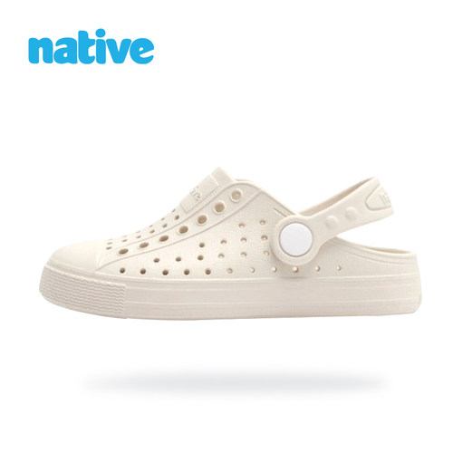 native儿童洞洞鞋一脚蹬两穿拖鞋