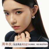 两戴撞色耳钉法式 2026新款 高级感罗盘八芒星耳环女一款 小众耳饰品