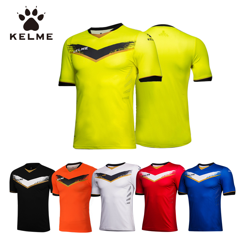 kelme卡尔美组队服修身训练服