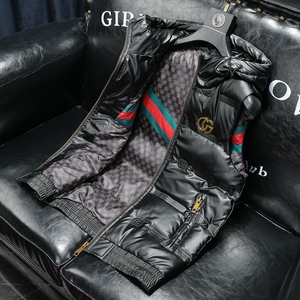 2022现货冬季马甲外套连帽羽绒服背心90白鸭绒外套 316-6617-P180图片