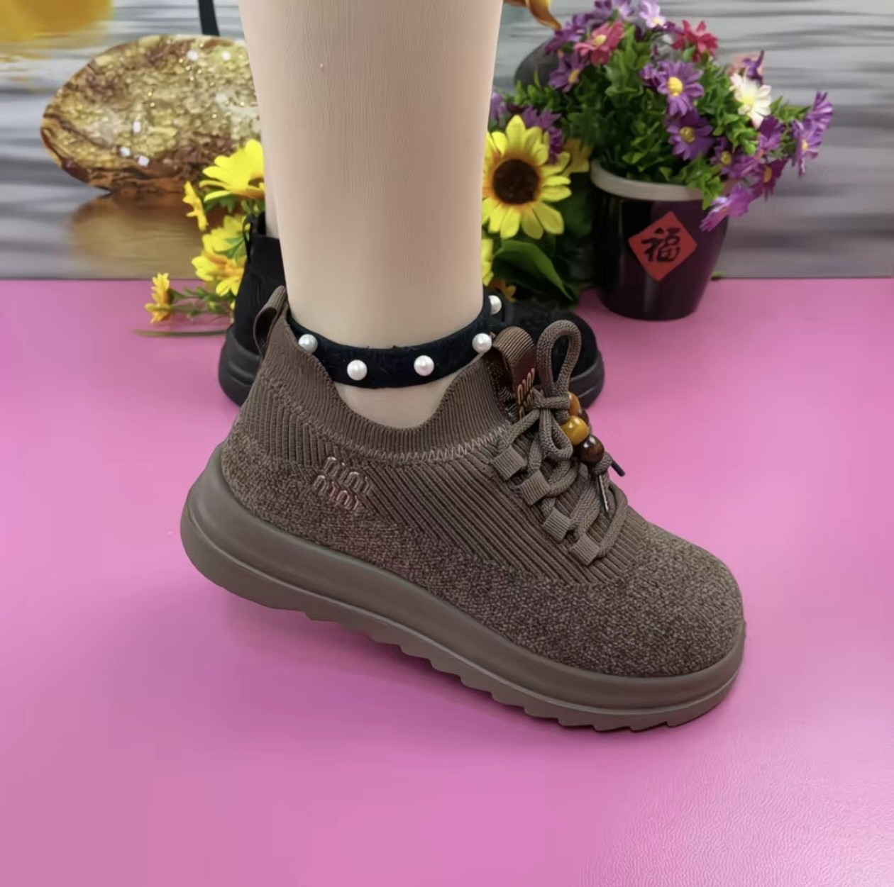 老北京布鞋女冬季新款加绒保暖妈妈棉鞋厚底防滑中老年休闲雪地靴,女鞋,棉鞋,淘宝优惠券,粉丝福利购,淘宝优惠卷