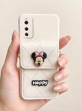 适用iqooZ9x手机壳Z8x/Z7x/Z6x挂绳Z5卡包Z3斜跨Z1x带挂绳U5女U3x全包Neo9超薄V2353A防摔vlvoIq00Neo8pr0潮