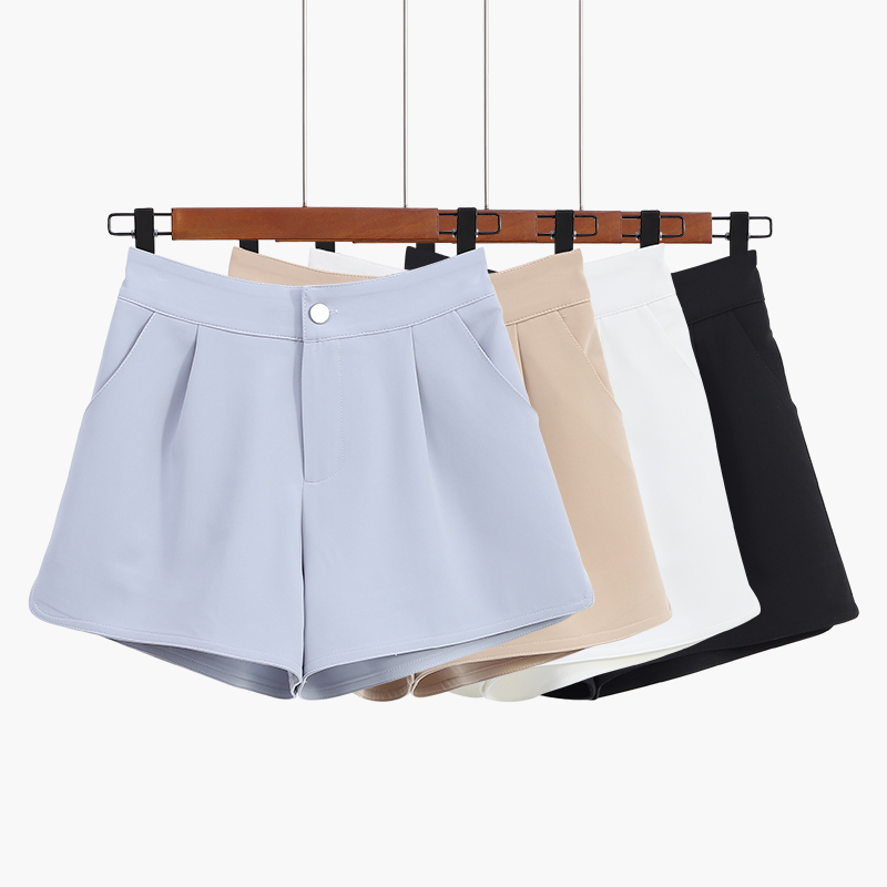 2023年西装短裤宽松高腰