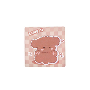 卡通动物异形便利贴定制ins风学生办公记事留言便签本加厚便签纸