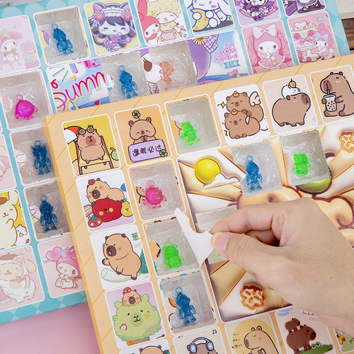 40入盲盒洞洞乐小学生儿童卡通奖励小礼品小卖部抖音玩具热卖