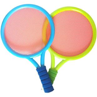 儿童羽毛球拍弹力球拍3-5岁亲子互动户外运动羽毛球拍套装益智玩