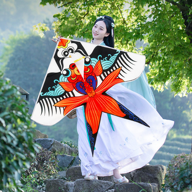 开学季新款风筝涂鸦手工