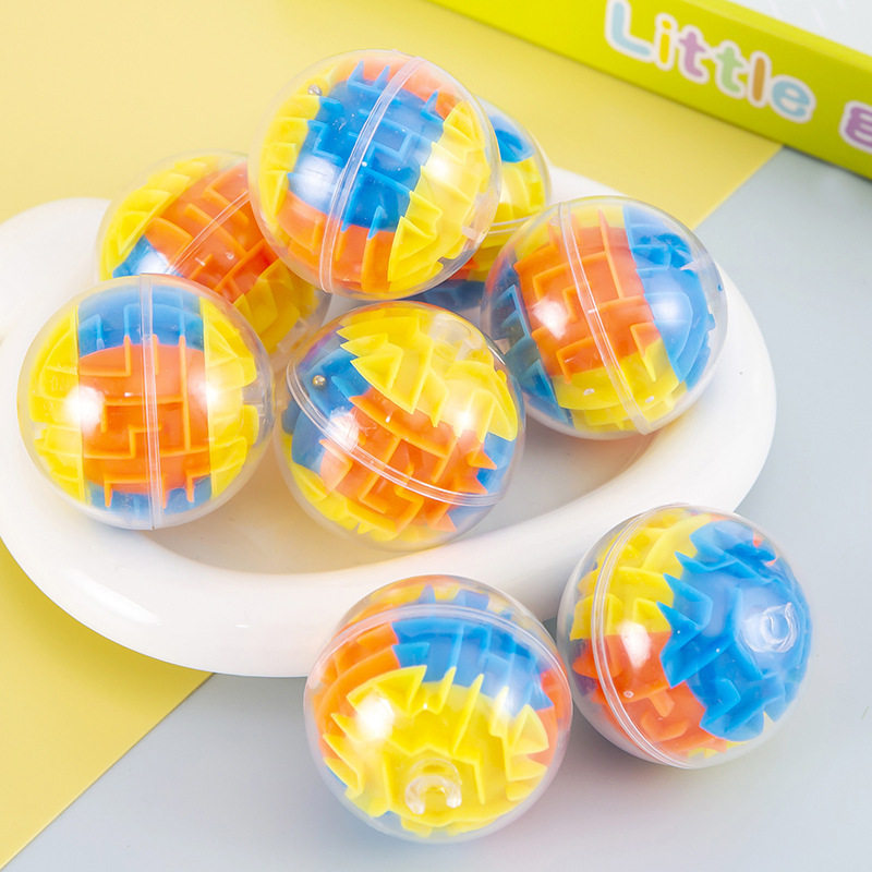 智力迷宫球3D立体魔方圆