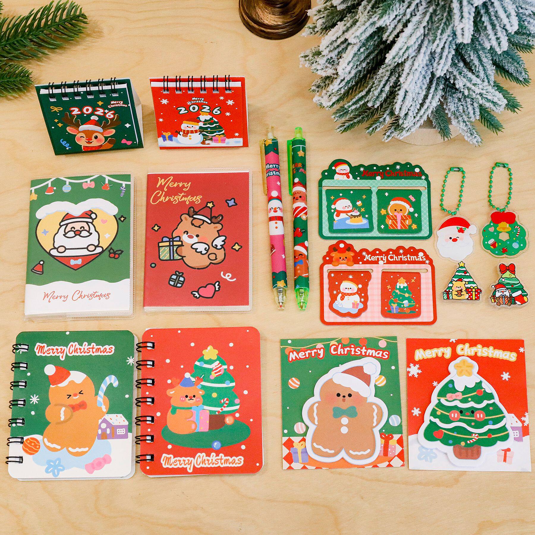 圣诞节文具礼品套装小学生文具伴手礼奖品儿童全班圣诞奖励小礼品