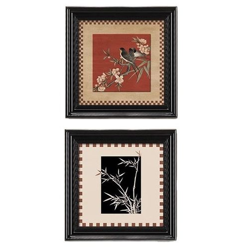 中古风客厅装饰画高级感