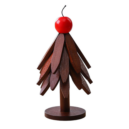 马年创意一棵树防烫隔热垫家用创意摆件餐桌垫高级感砂锅垫杯垫