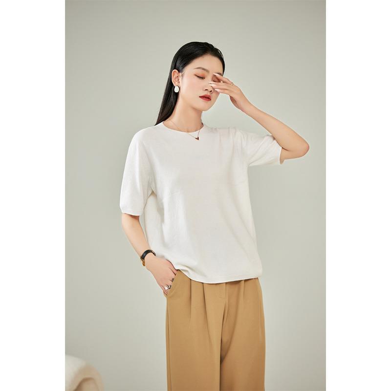 【衡嘉LM】无缝针织衫上衣女2025