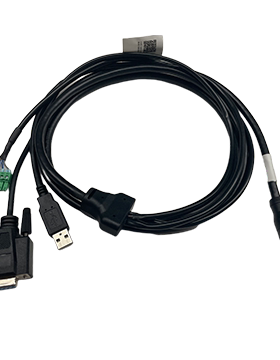 海康读码器线材MV-IDA-PE-M12A17pF-openU2DB9-HF-2m一体线U口2M