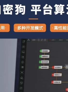 海康VisionMaster加密狗 四个相机  海康VM 4.4深度学习 训练工具