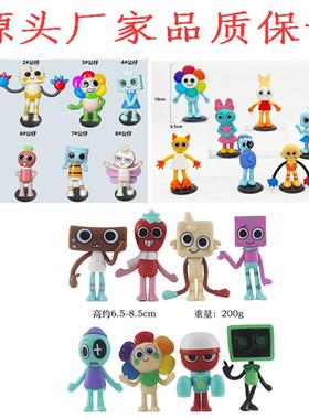 Dandy's World丹迪的世界游戏周边生日礼物玩偶模型蛋糕烘焙摆件