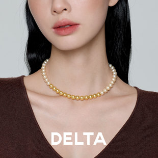 珍珠项链女款 高级感轻奢小众S925纯银颈链毛衣链夏日饰品 2025新款