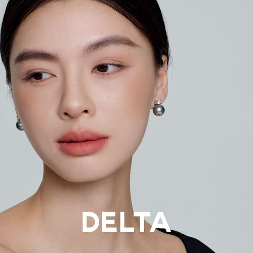 DELTA戴妃款大溪地珍珠耳钉轻奢
